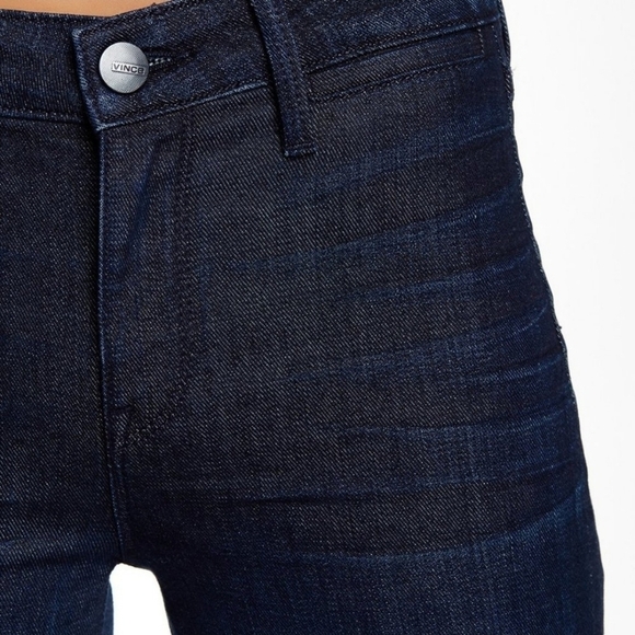 Vince Taylor High Rise Bootcut Dark Wash Stretch Jeans Women's Size 29 - Picture 2 of 10